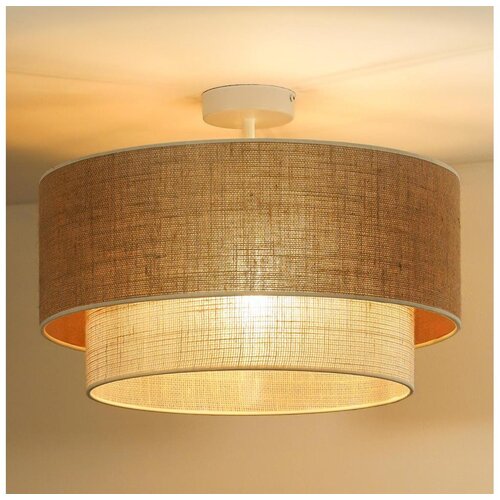  Duolla - Plafonski luster YUTE BOHO 3xE27/15W/230V prečnik 60 cm braon/krem Cene