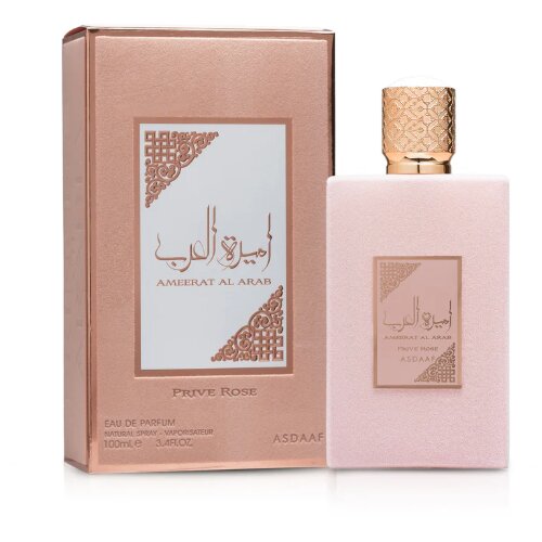 Lattafa Collection Ameer Al Arab Prive Rose parfumska voda za ženske 100 ml Slike