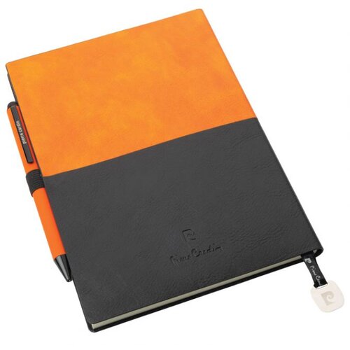  SET NOTES A5 REPORTER PLUS OL.KEM.CELEBRATION PIERRE CARDIN B3501204IP3 NARANČASTO-CRNA Cene