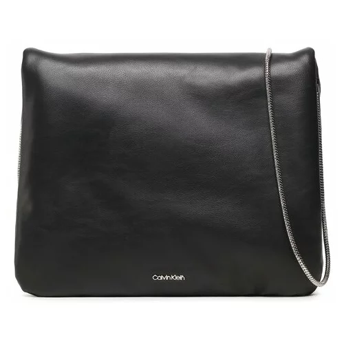 Calvin Klein Ročna torba Puffed Xbody K60K611019 Črna