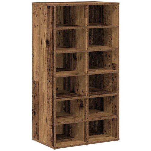 Maison Chic Stojalo za čevlje - Stojalo za obutev iz starega lesa 54x34x100,5 cm, (21777511) Slike