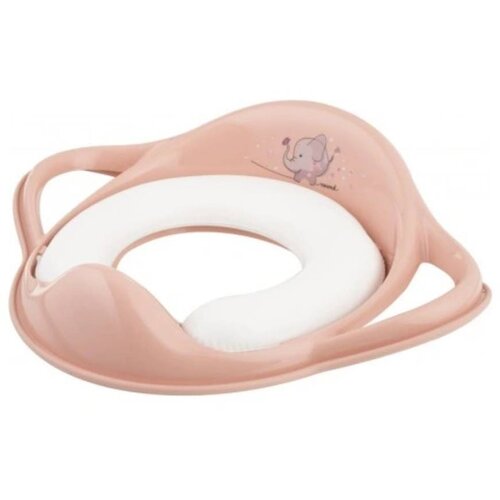  Tapecirana daska za WC Elephant MINIMAL, Peach rose Slike