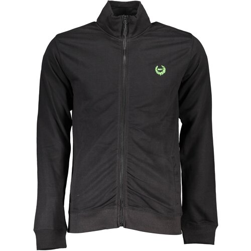 Gianmarco Venturi MEN&amp;amp;#39;S BLACK ZIPPED SWEATSHIRT Slike