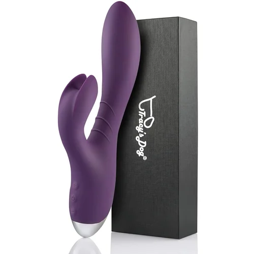 Tracy&#039;s Dog Rabbit - vodoodporen klitorisni vibrator na baterije (vijolična)