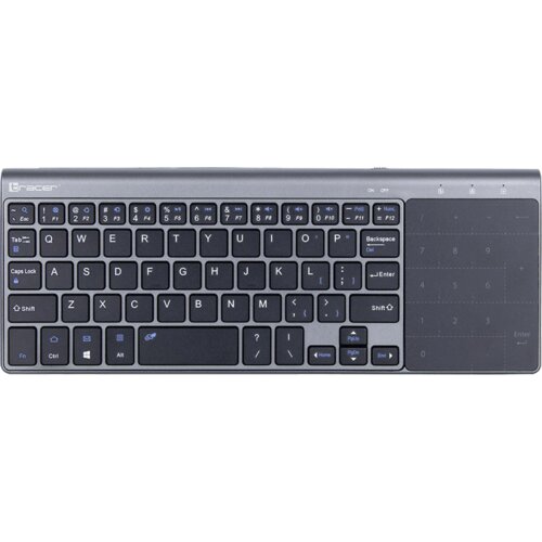 Tracer Bezicna multimedijalna tastatura sa touchpad -om low profile keys crna siva RF 2,4 Ghz Cene