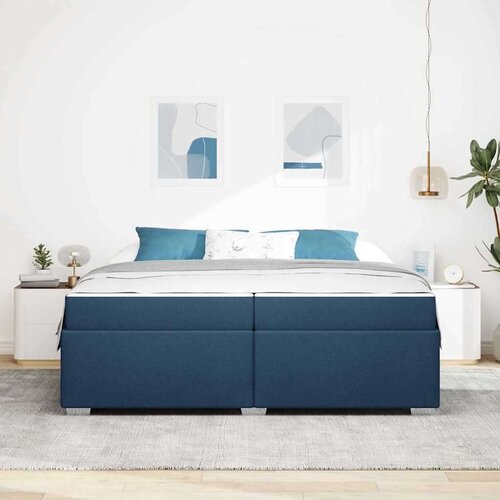  Krevetna konstrukcija Ostalo Plava 200 x 200 cm tkanina Slike