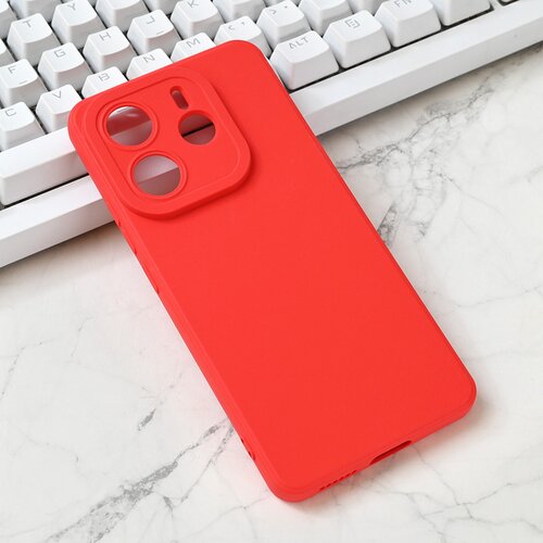  Torbica Silikon Pro Camera za Xiaomi Redmi Note 14 5G crvena Cene