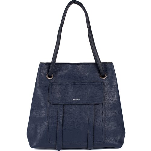 Shelvt Navy blue shopper bag Cene