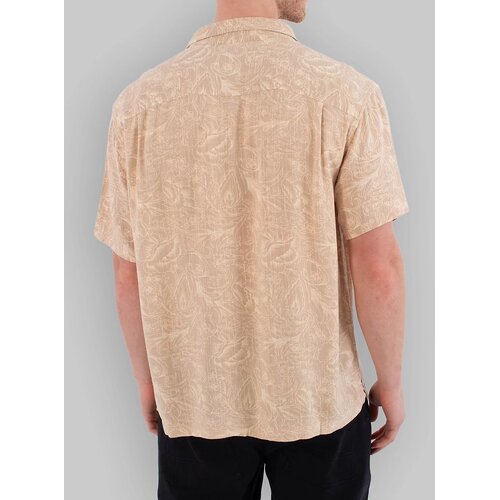 Hurley Lisbon Camp Shirt hazelnut Slike