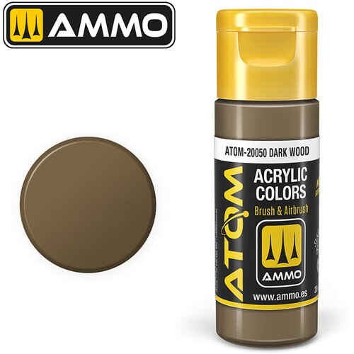 AMMO by MIG Jimenez Ammo ATOM Color Dark Wood (Tamno drvo) - ATOM-20050 Slike