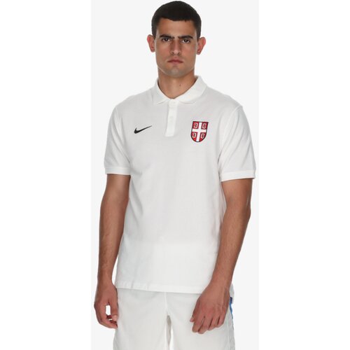 Nike Muška polo majica Srbija 0208NZ, Bela Cene