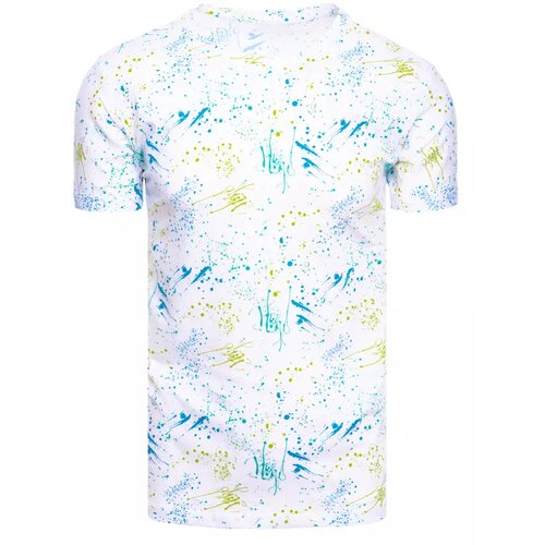 DStreet White men's T-shirt with print Slike