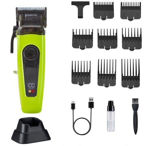 INF Profesionalni strižnik las z brezkrtačnim motorjem in priročno polnilno postajo Green, (5000072117) Cene