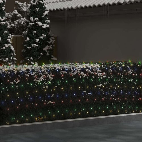 VidaXL Božićna svjetlosna mreža &amp;scaron;arena 3 x 2 m 204 LED Slike