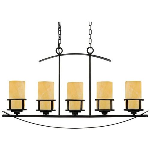 Elstead Lighting Elstead Kyle Stropna svetilka s 5 lučmi, bronasta, E27, (22098235) Cene