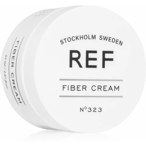 REF FIiber Cream N°323 stiling krema s srednjim utrjevanjem za naraven sijaj las 85 ml