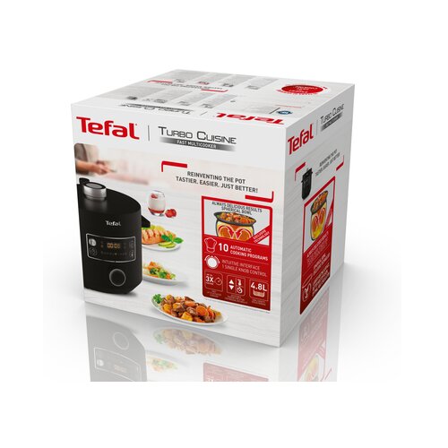 Tefal Multicooker EPC Turbo Cuisine BLK CY754830 Slike