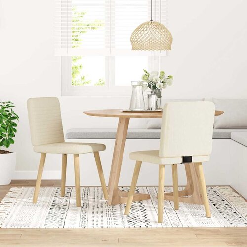 Maison Chic Jedilni stoli - Vzorci stoli 2 kosa platno A44, (22032196) Slike