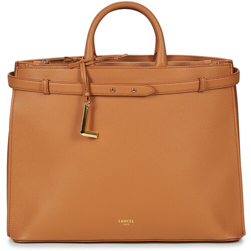 Lancel Ročne torbice FAUBOURG CARRYALL ZIP L Kostanjeva Cene