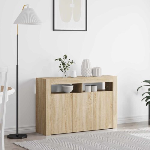  Kreveta Sonoma hrast 116 x 30 x 75 cm Konstruirano drvo Cijene