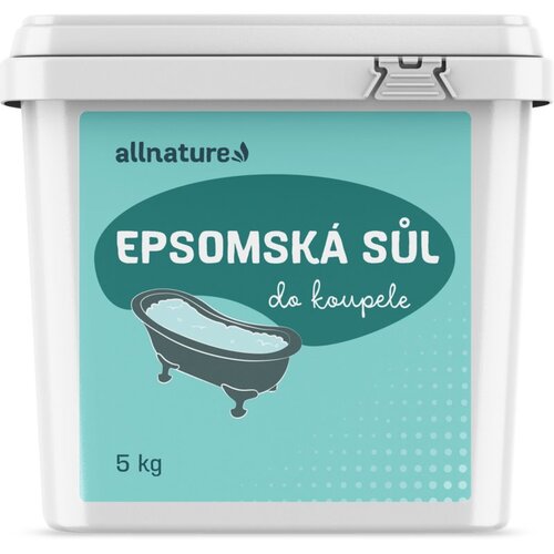 Allnature Epsom salt sol za kopel 5000 g Cene