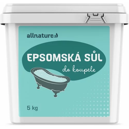 Allnature Epsom salt sol za kopel 5000 g