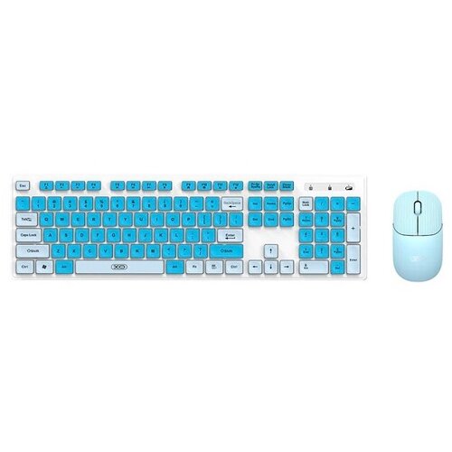 XO KB-05 plava bežična tastatura i miš ( 0304 ) Cene