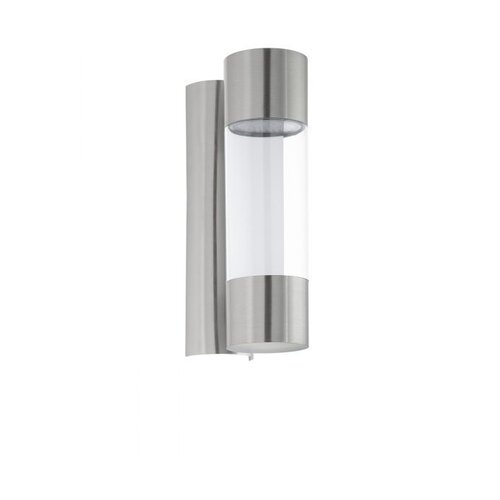 Eglo robledo spoljna zidna lampa/2, led, 2x3,7w, inox/plastika Slike