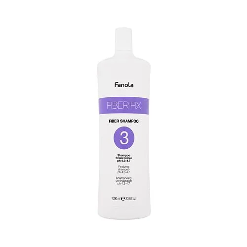 Fanola Fiber Fix Fiber Shampoo 3 šampon za obojenu i posvijetljenu kosu 1000 ml za žene