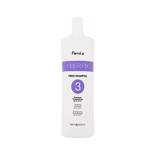 Fanola Fiber Fix Fiber Shampoo 3 šampon za obojenu i posvijetljenu kosu 1000 ml za žene