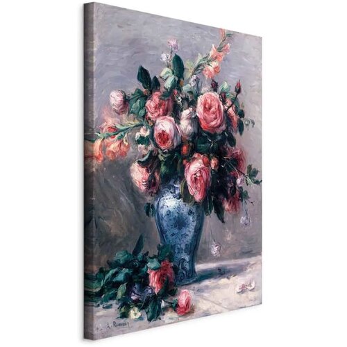  Slika - Pierre-Auguste Renoir &ndash; Vase of Roses 20x30 Na talijanskom platnu Cijene