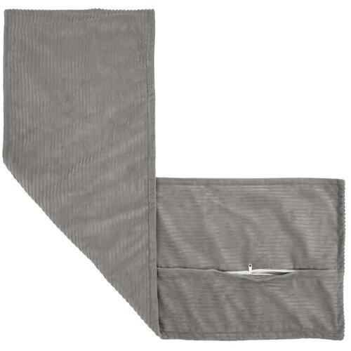  Presvlaka za jastuk 2 kom. HOUTEN Svjetlosiva 40 x 145 cm Kord - Svjetlosiva 40 x 145 cm 2 Cene