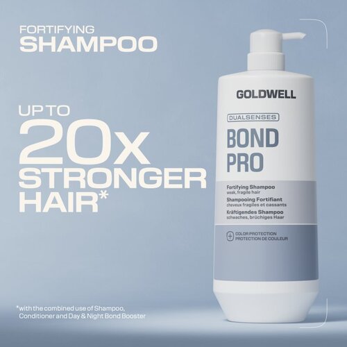 Goldwell Dualsenses Bond Pro Fortifying Shampoo &amp;scaron;ampon za okrepitev las 1000 ml Slike