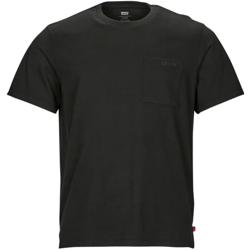 Levi's SS POCKET TEE RLX Crna