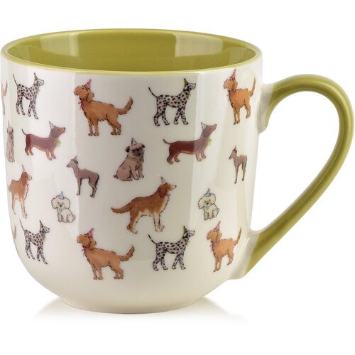 Mondex Skodelica porcelan Noah 9,5x13x9,5 rjava 1kos, (5000300839) Cene