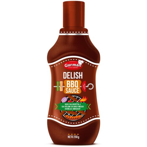 Gurman delish bbq sos 250g Cene