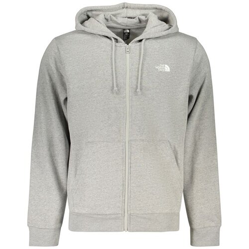 The North Face Evolution Simple Dome mu&amp;scaron;ka hoodie dukserica na patentni zatvarač siva Slike