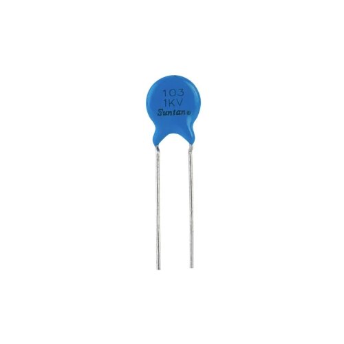 Suntan TS16003A103ZSAFB0R keramični kondenzator 10.000 pF 1000 V 0.8 % (D x Š) 3.5 mm x 9.5 mm 5 St. Cijene