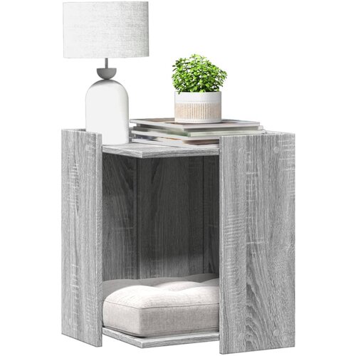 vidaXL Kutija z mačji pijesak boja hrasta 42x42x51cm konstruirano drvo Cijene