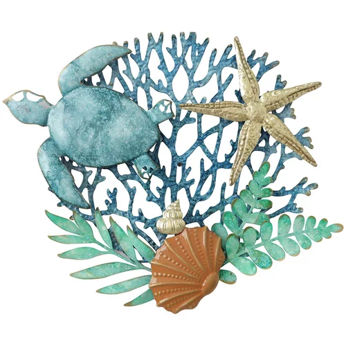 Signes Grimalt Kipci in figurice Ornament Morskega Ozadja Modra