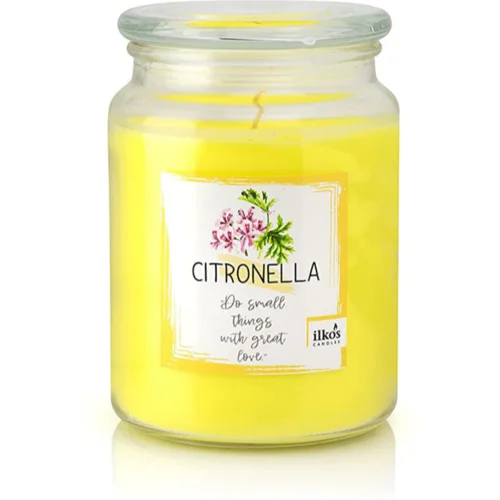 ROURA Sveča dišeča BIG JAR 18 OZ - citronela 550852