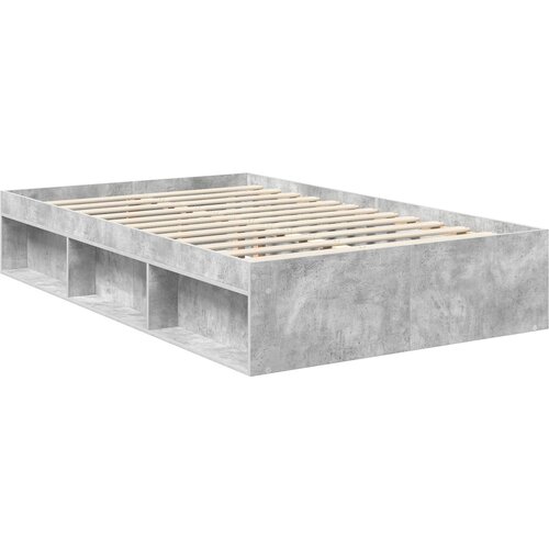  Krevetna konstrukcija Beton 120 x 190 cm Konstruirano drvo Slike