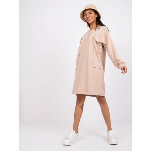 ex moda Dress-EM-SK-717.33X-beige Cijene
