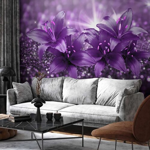  Foto tapeta - Masterpiece of Purple 100x70 Cijene
