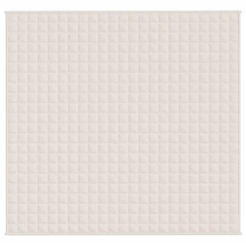  Te&amp;scaron;ka deka svijetla krem 220x240 cm 11 kg od tkanine Slike