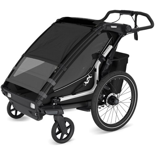 Thule &amp;scaron;portni voziček kolesarski single Chariot Sport 2 black Slike