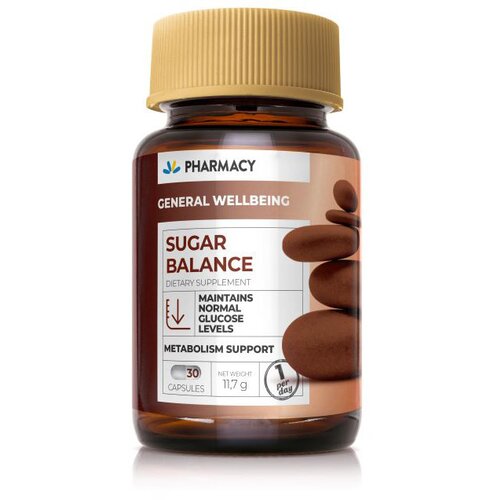 The Organic Pharmacy sugar balance, 30 kapsula Slike