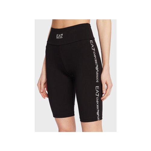 Ea7 Emporio Armani &amp;Scaron;portne kratke hlače 3RTS61 TJ01Z 1200 Črna Slim Fit Slike