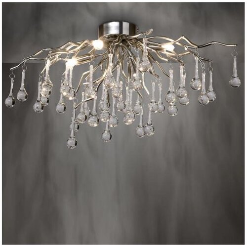 PAUL NEUHAUS 8090-55 - Plafonski luster ICICLE za povr&amp;scaron;insku montažu 4xG9/40W/230V 30x60 cm hrom Slike