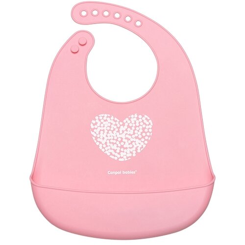 Canpol BABIES SILIKONSKA PORTIKLA SA DZEPOM PASTEL 74/024 PINK Cene
